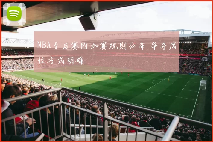 NBA季后赛附加赛规则公布 争夺席位方式明确